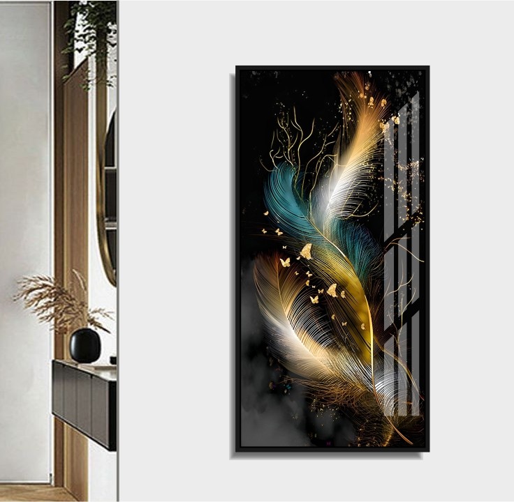 Feather 17905 Paintings Wall Art Print Frame
