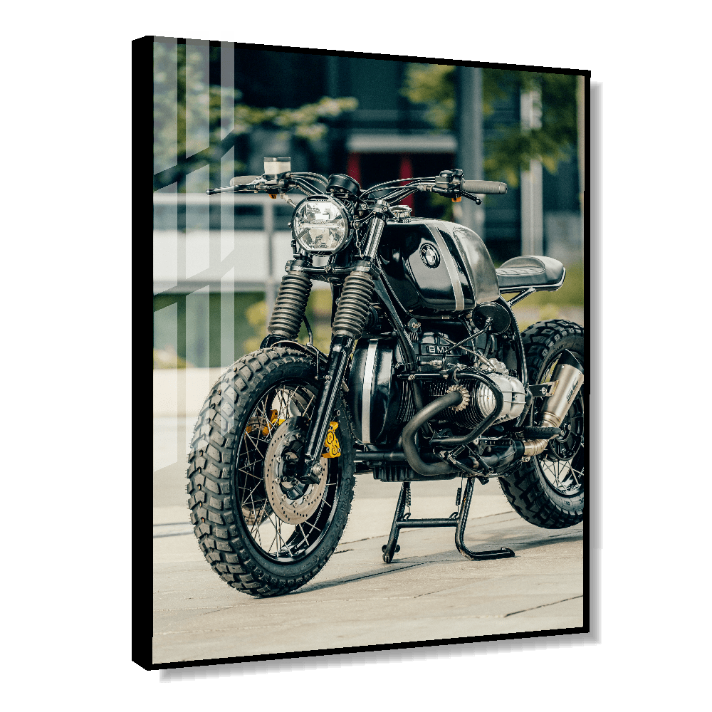  motorbike wall frame