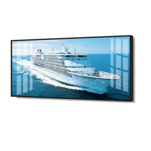 Large Ship HD Wall Frame